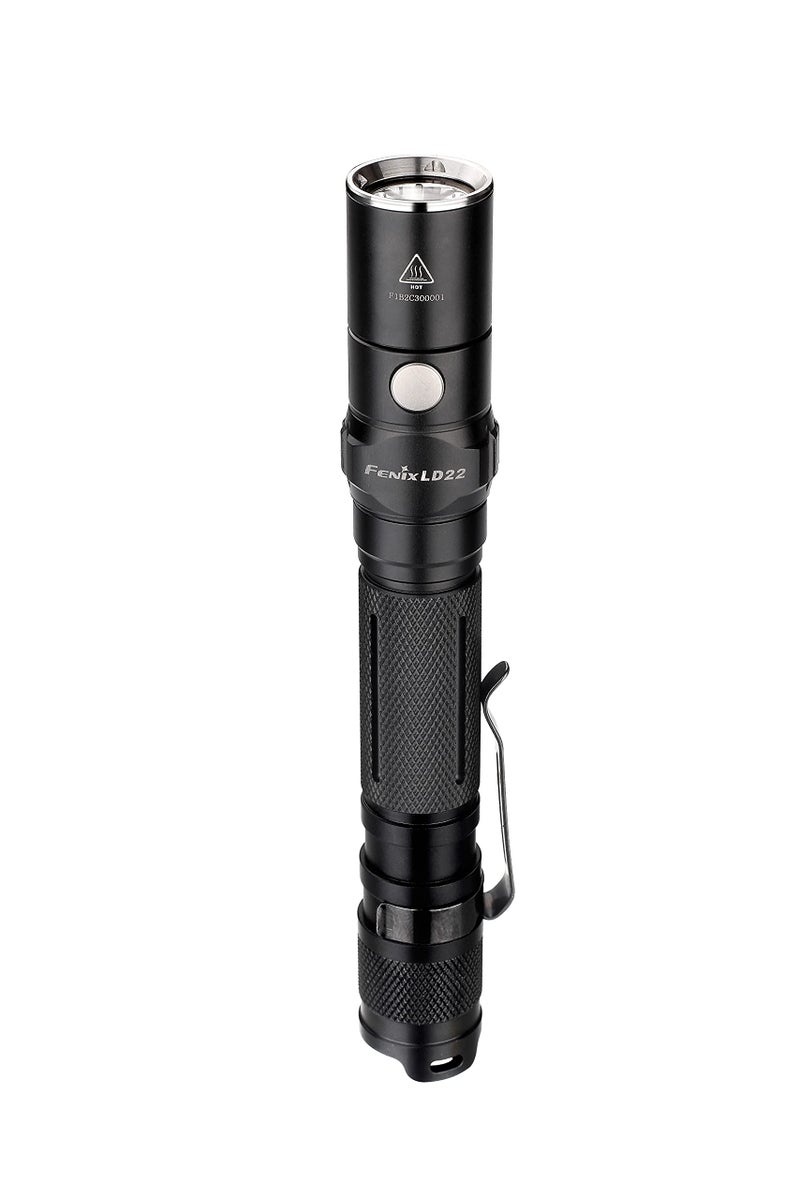 Fenix LD22 Flashlight, Black - Image 3
